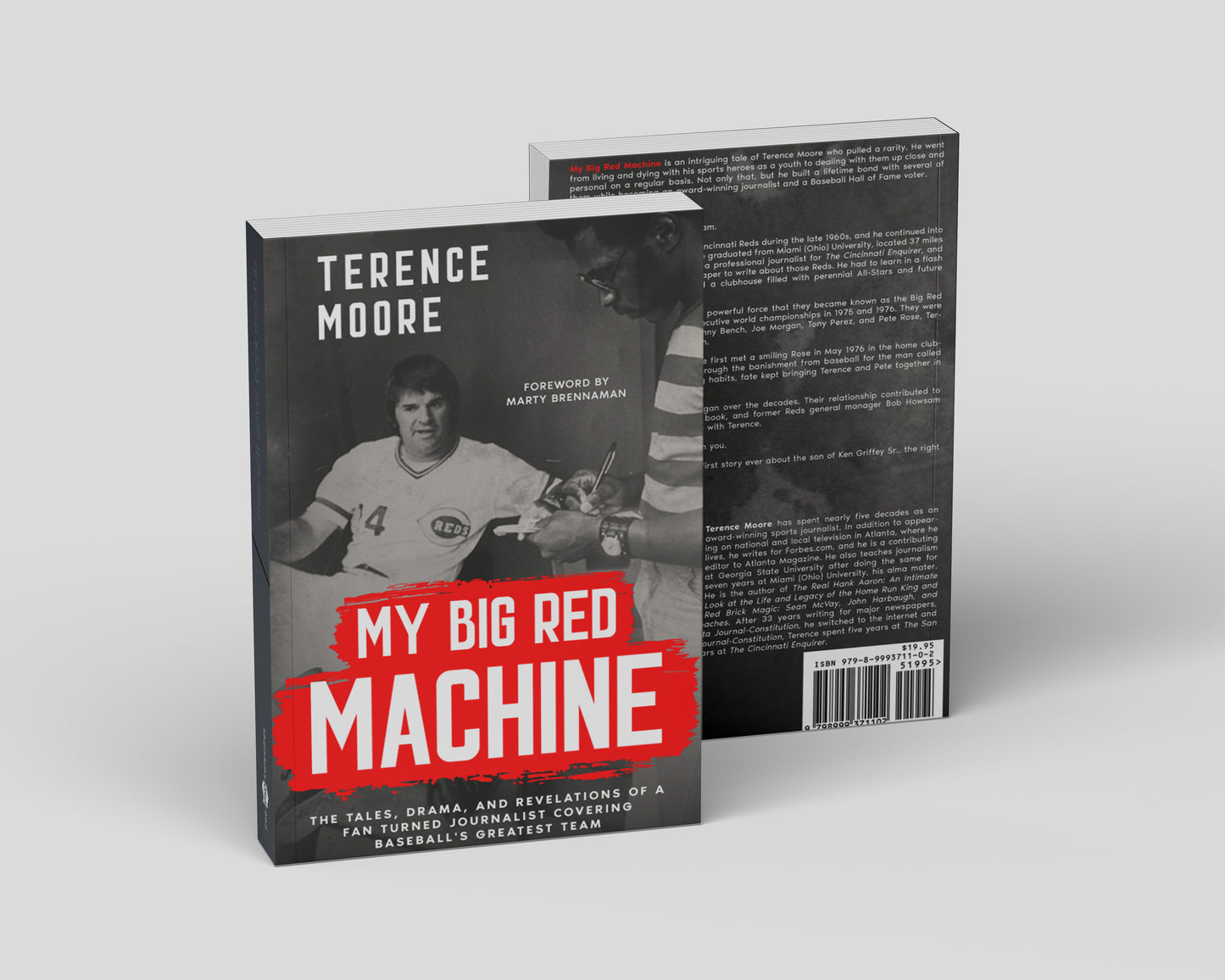 Autographed copy by the author of My Big Red Machine