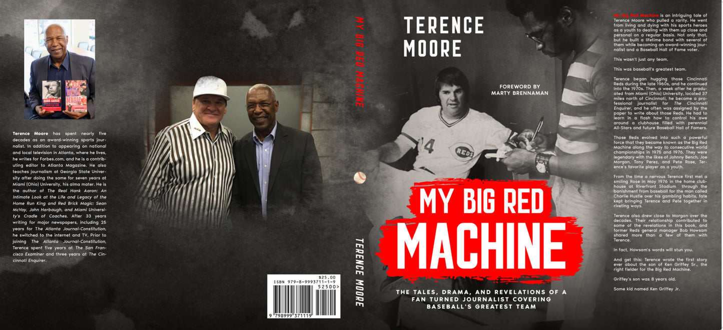 Autographed copy by the author of My Big Red Machine